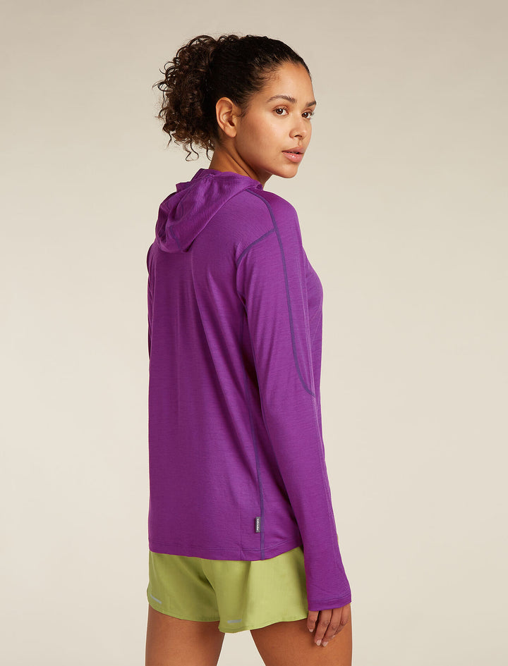 Womens 150 MerinoFine™ Ace Long Sleeve Hoodie  Passion 0A577G