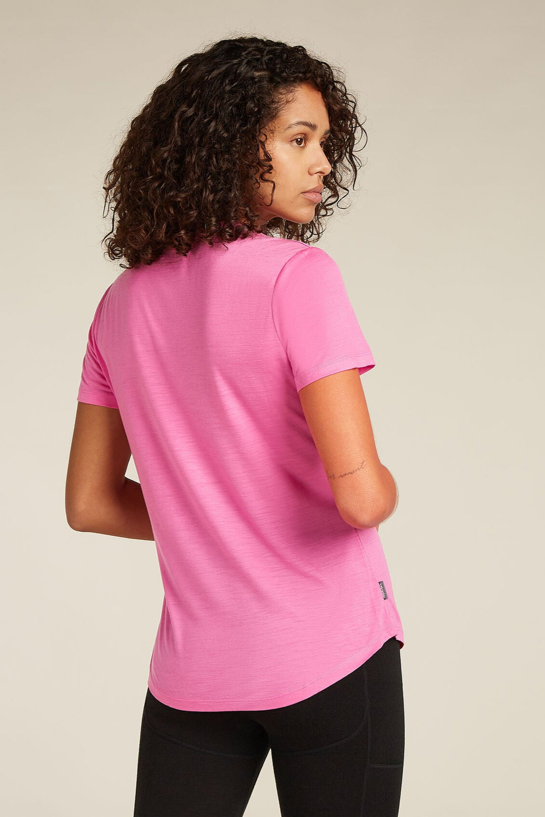 Womens Merino Blend 125 Cool-Lite™ Sphere S S T-Shirt Across the Peaks pop 0A577Y