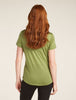 Womens Merino Blend 125 Cool-Lite™ Sphere S S T-Shirt Across the Peaks Olive 0A577Y