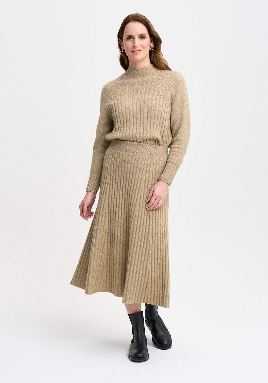 Womens Emilia Sweater Latte 100212