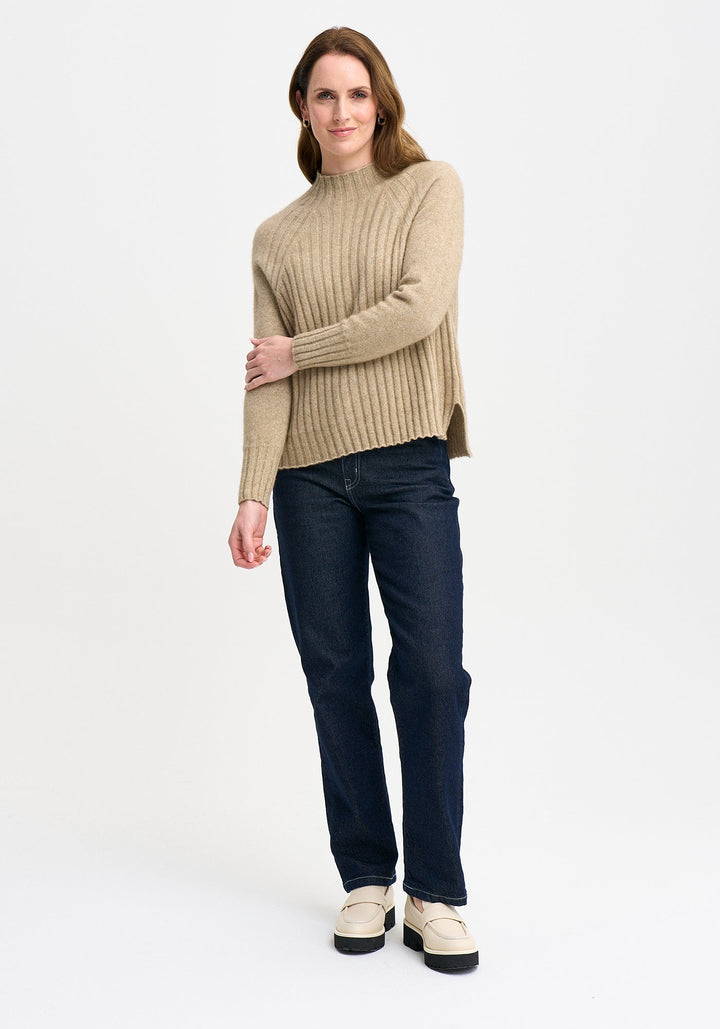 Womens Emilia Sweater Latte 100212