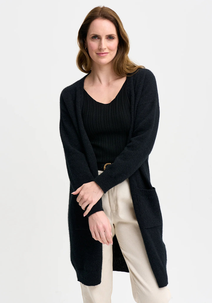 Womens Karla Coat Cardi Jet 100297