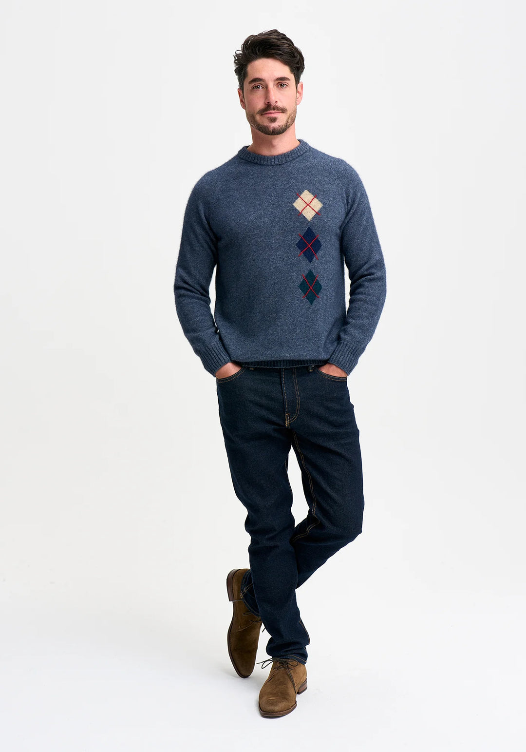 Mens Louie Crew River Multi 100306