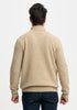 Mens Whittaker Half Zip Latte/River 100309