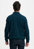 Mens Whittaker Half Zip Peacock Slate 100309