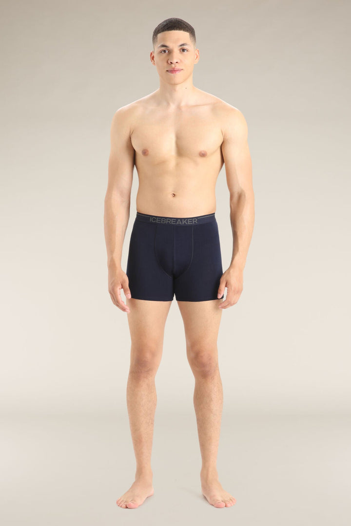 Mens Anatomica Boxers Midnight Navy 103029