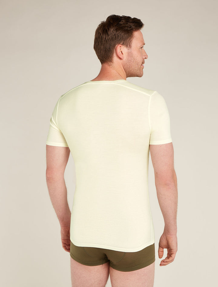 Mens Anatomica SS V Tee Undyed 103661