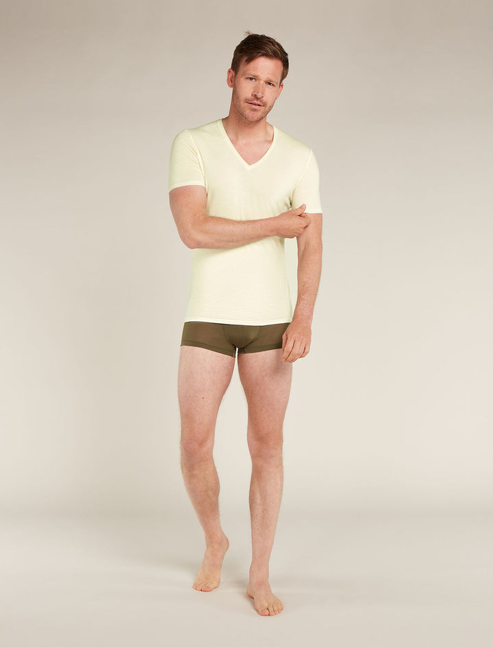 Mens Anatomica SS V Tee Undyed 103661