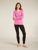 Womens 200 Oasis LS Scoop Pop 104378