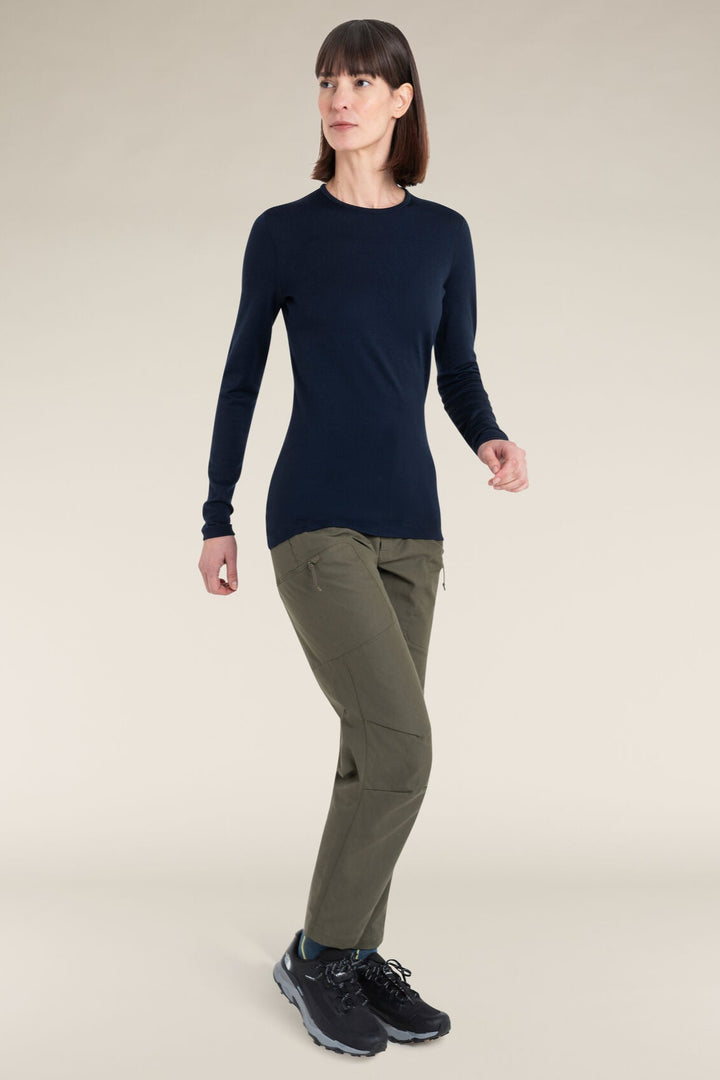 Womens 260 Tech LS Crewe Midnight Navy IB104387