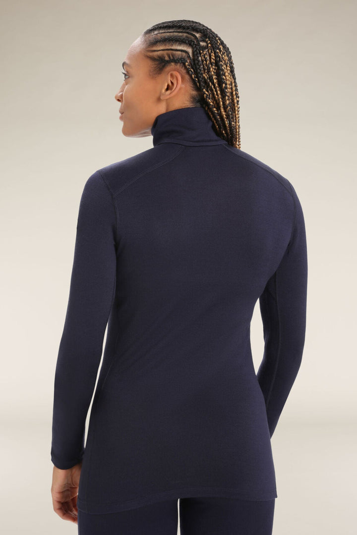 Womens 260 Tech LS Half Zip Midnight Navy  B04390