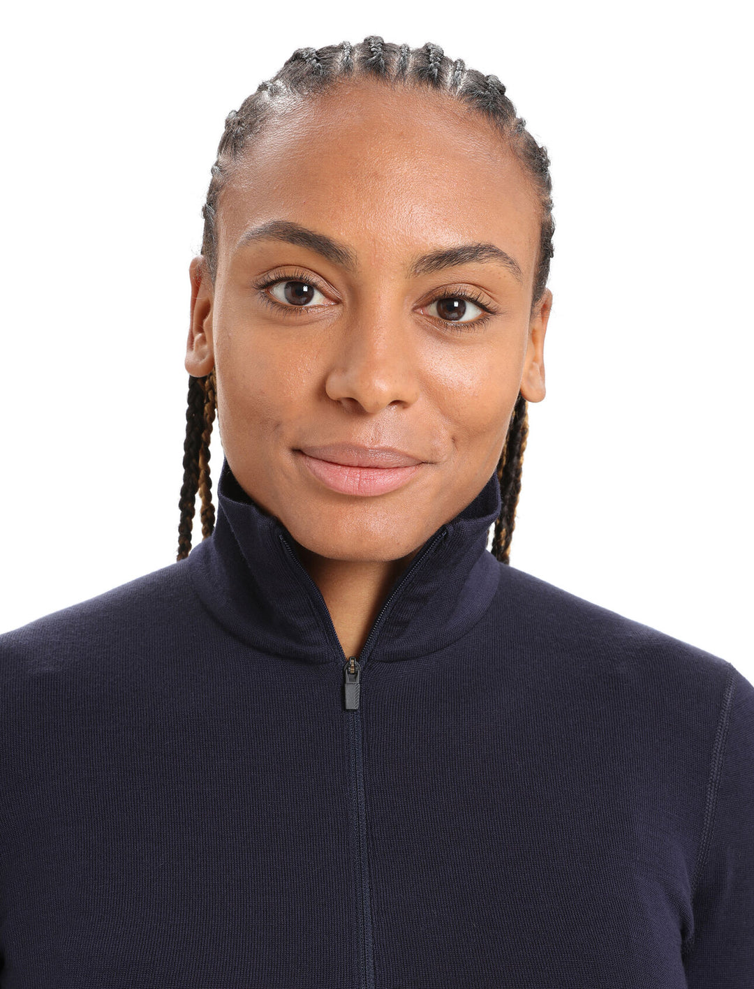 Womens 260 Tech LS Half Zip Midnight Navy  B04390