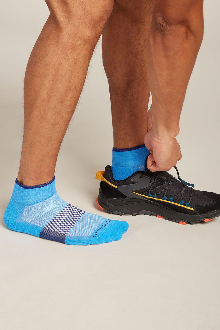 Mens Multisport Light Mini Socks Artic/Royal Navy 105132