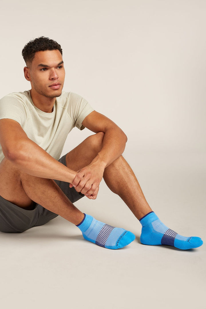 Mens Multisport Light Mini Socks Artic/Royal Navy 105132