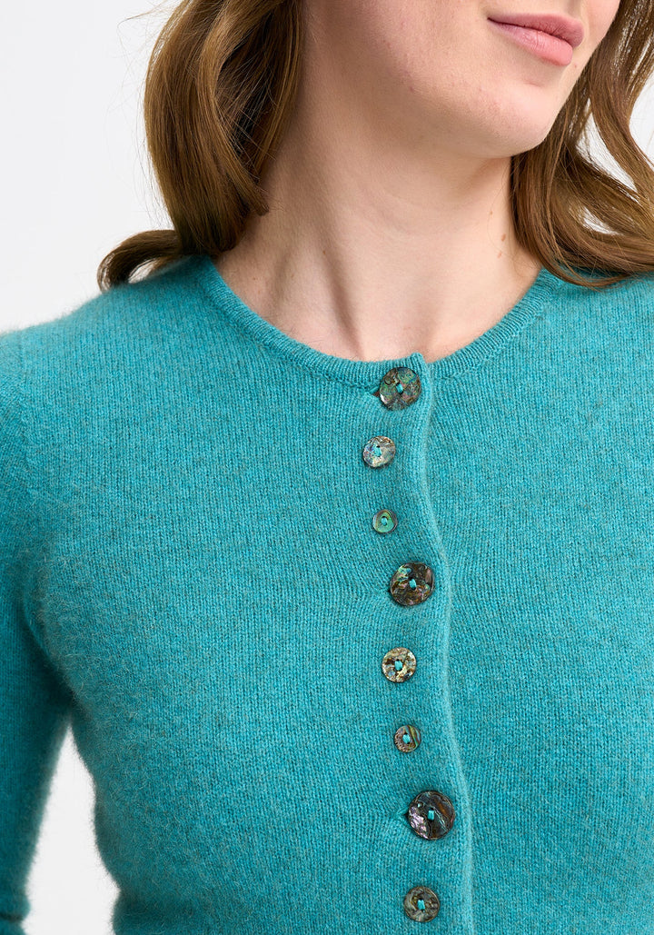 Womens Shell Cardigan Glacier 1736