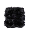 Sheepskin Cushion Cover Black R407