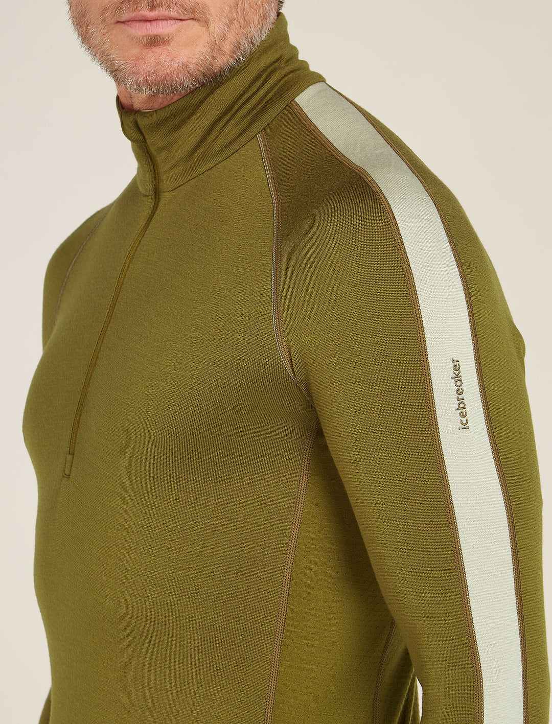 Mens 260 ZoneKnit™ LS Half Zip Thermal Top Algae BA56HF