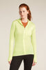 Womens Merino Blend 200 Realfleece™ Descender LS Zip Hoodie Citrine BA56YN