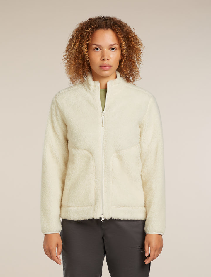 Women Merino Blend 960 RealFleece™ High Pile LS Zip Undyed 0A5729
