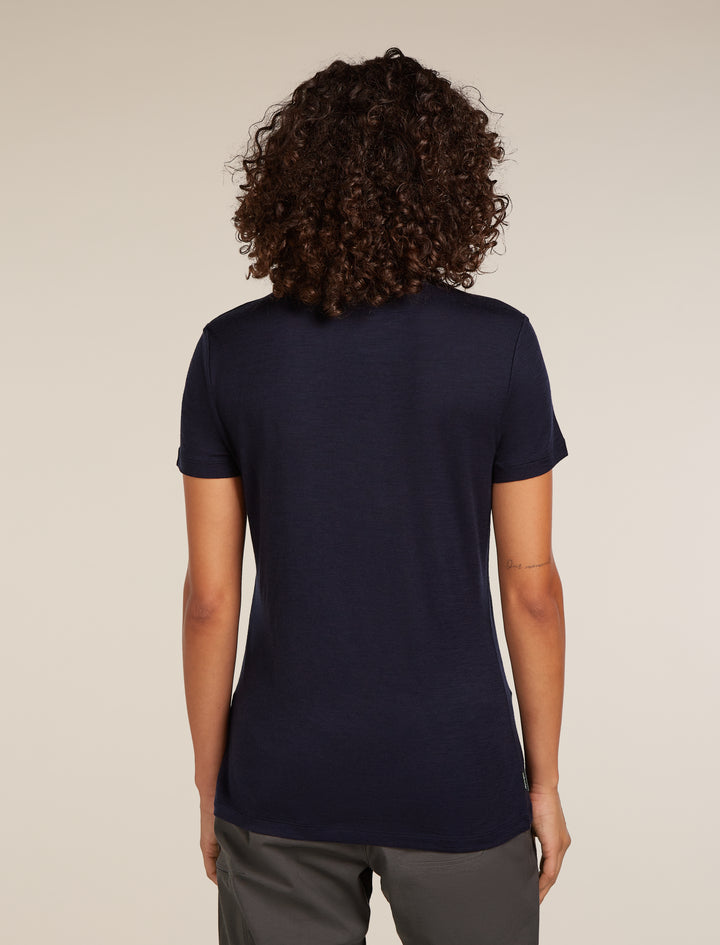Womens Merino 150 Tech Lite SS T-Shirt Midnight Navy  0A56Y8