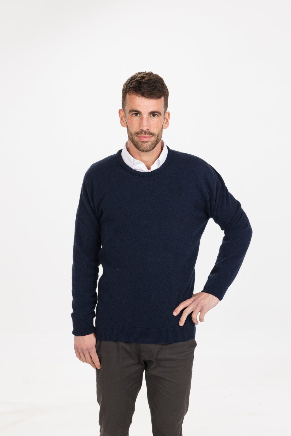Mens Crew Neck Sweater Twilight NB120
