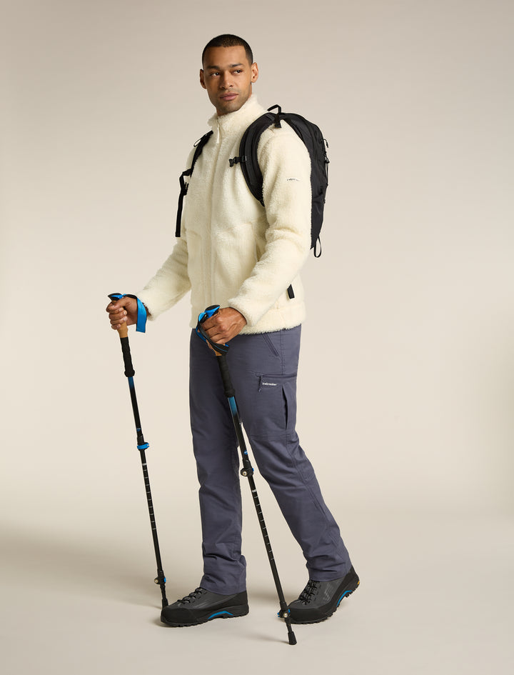 Mens RealFleece™ Merino High Pile LS Zip Jacket Undyed 0A572A