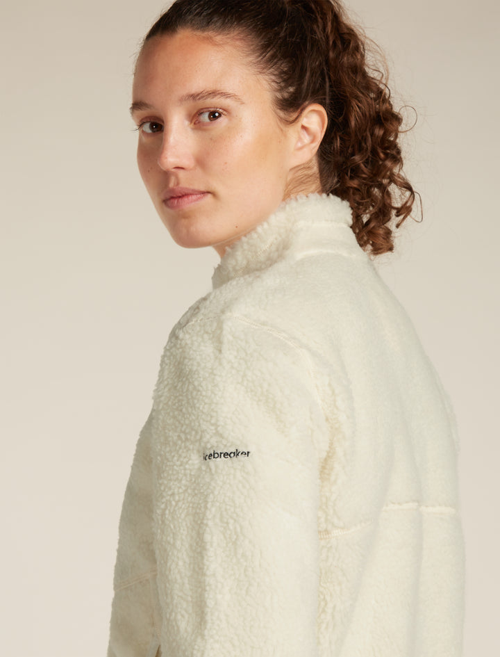 Women Merino Blend 960 RealFleece™ High Pile LS Zip Undyed 0A5729