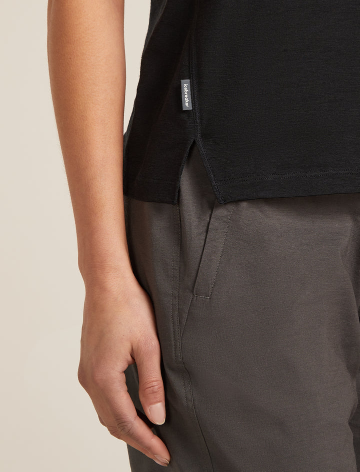 Womens 150 MerinoFine™ Ace Short Sleeve T-Shirt Black A56Y6