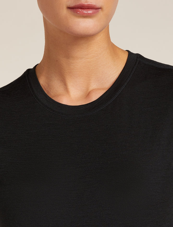 Womens 150 MerinoFine™ Ace Short Sleeve T-Shirt Black A56Y6
