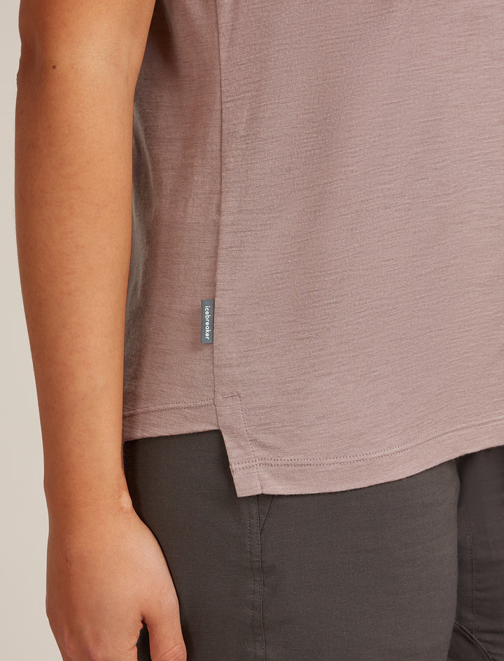 Womens Merino 150 Tech Lite SS Relaxed T-Shirt Summit 0A56XZ