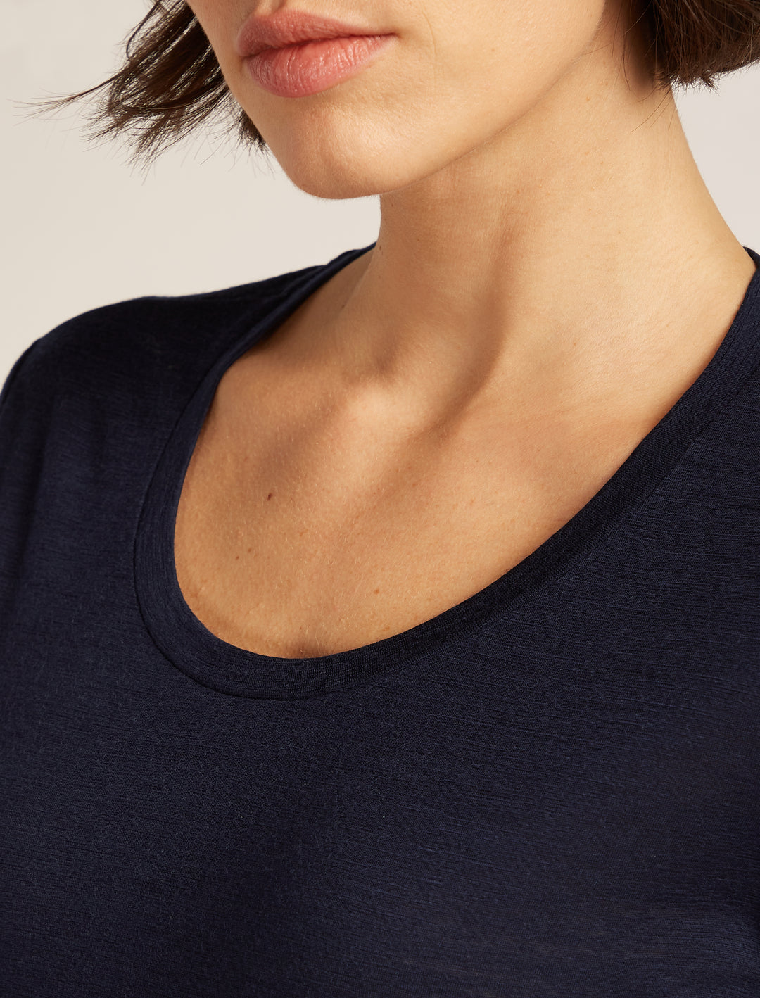 Women Merino 150 Tech Lite SS Scoop Tee Midnight Navy 0A57CF