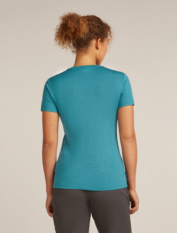 Womens Merino 150 Tech Lite ll SS T-Shirt Topaz  0A56Y8