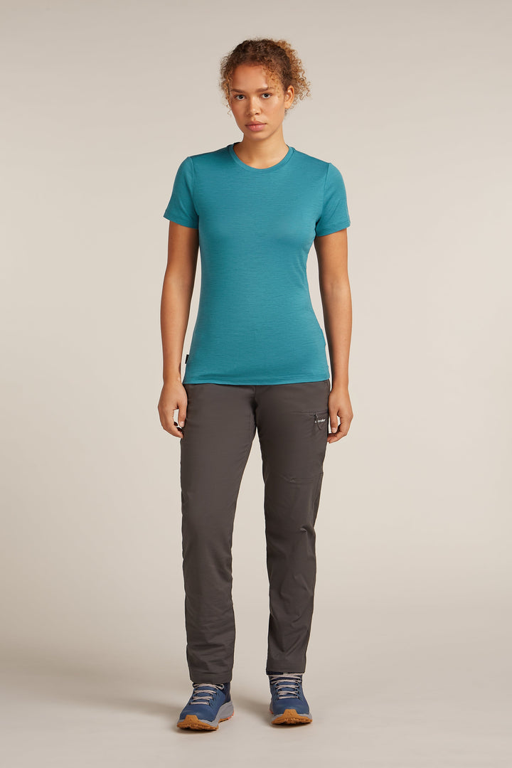 Womens Merino 150 Tech Lite ll SS T-Shirt Topaz  0A56Y8