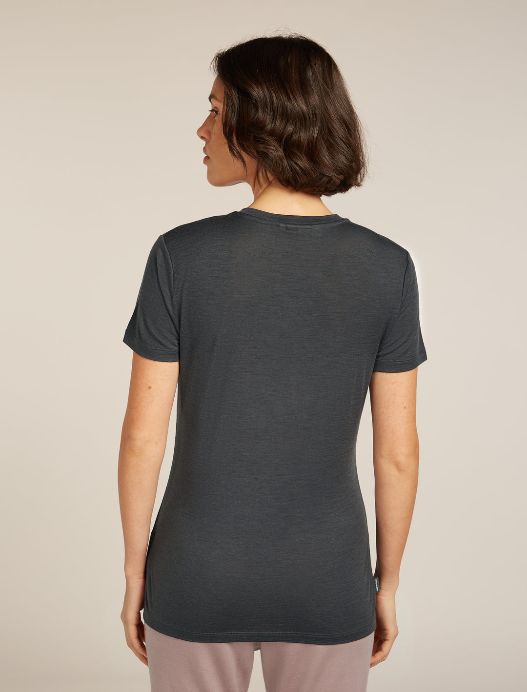 Womens Merino 150 Tech Lite S S T-Shirt Sunrise Summit Obsidian 0A576O