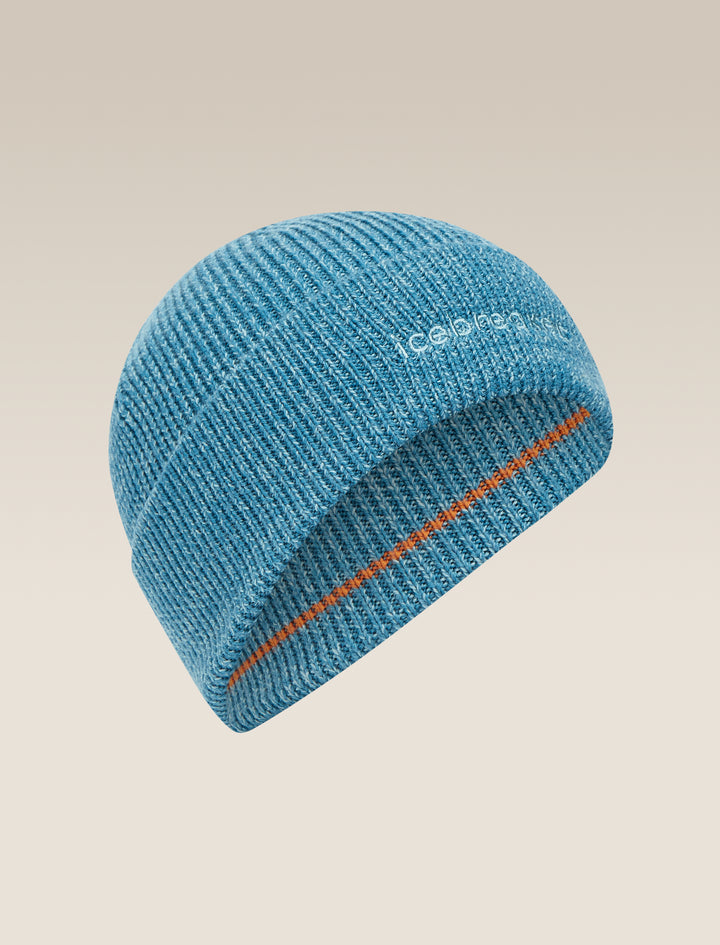 Adult Unisex Merino All Day Toque Beanie Topaz/Hydro 0A573J