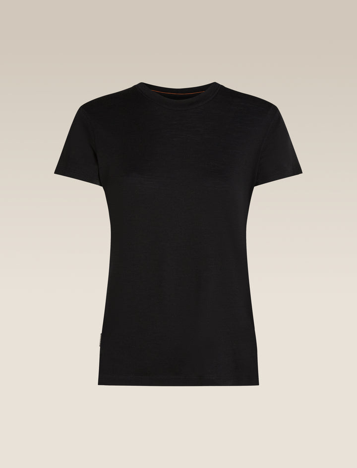 Womens 150 MerinoFine™ Ace Short Sleeve T-Shirt Black A56Y6