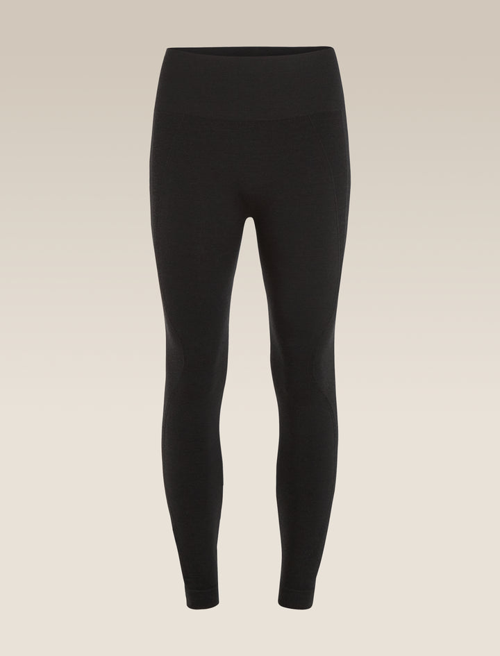 Womens 260 ZoneKnit™ Merino Blend Seamless 25" Tights Black 0A56XP