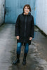 Womens Georgie Rain Coat -Black