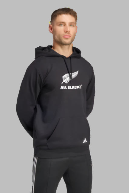 Adidas All Black Logo Hood