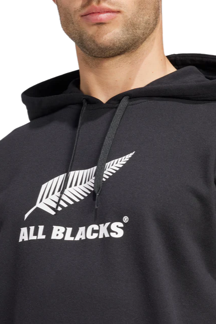 Adidas All Black Logo Hood