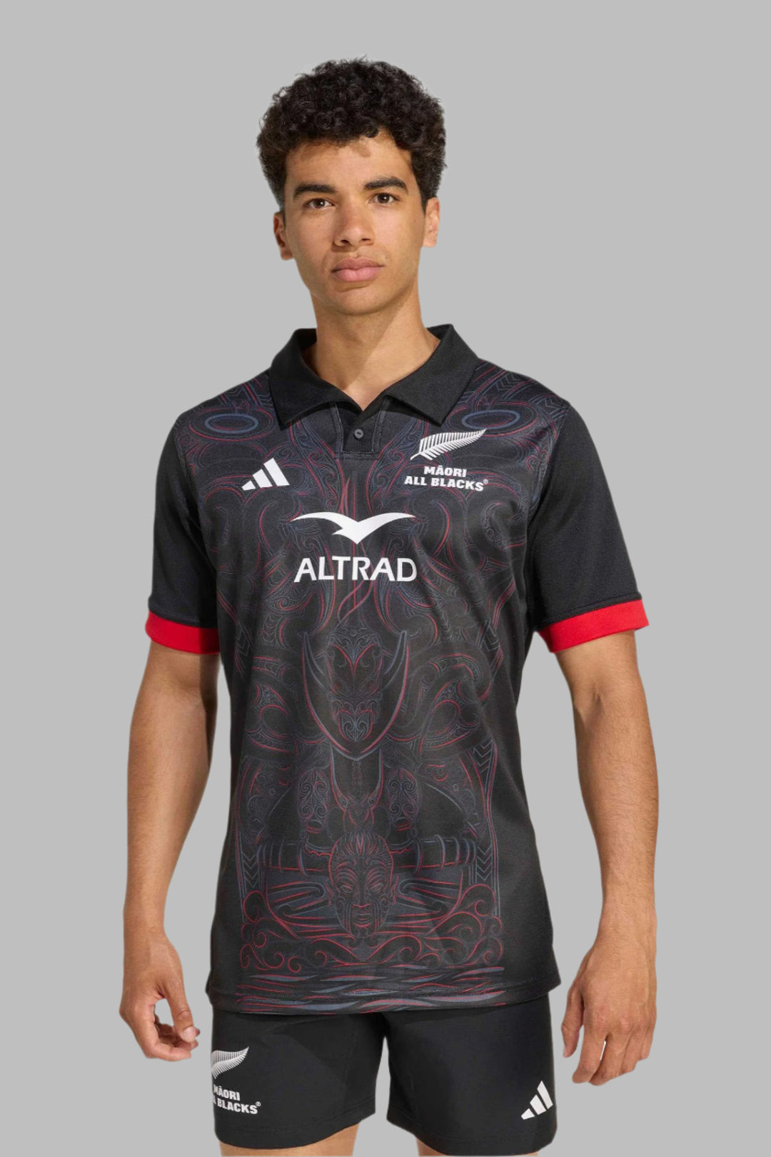 Mens Adidas Māori All Blacks Home Jersey JM0154