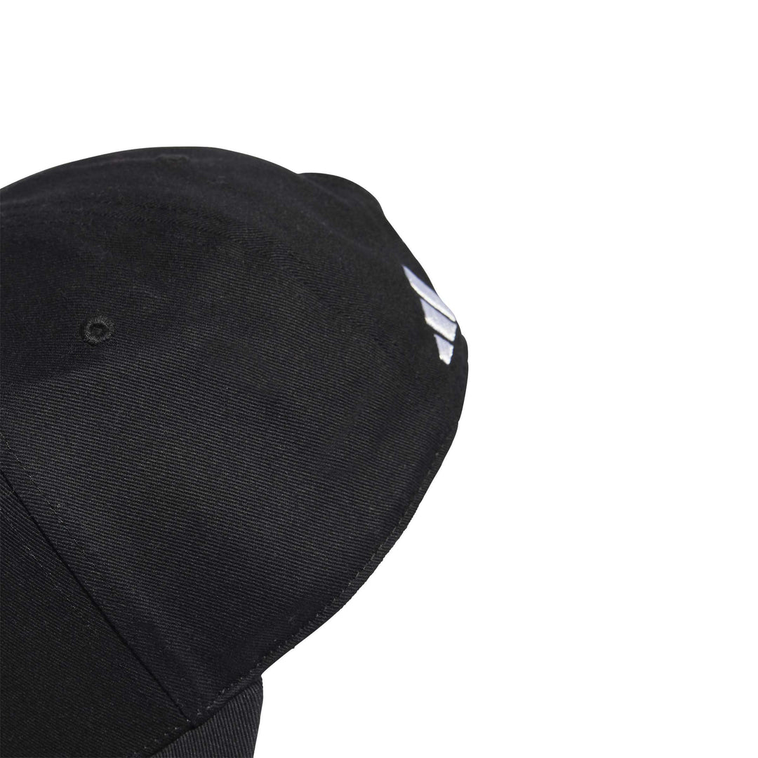 All Black 3-Stripes Baseball Cap JW1458