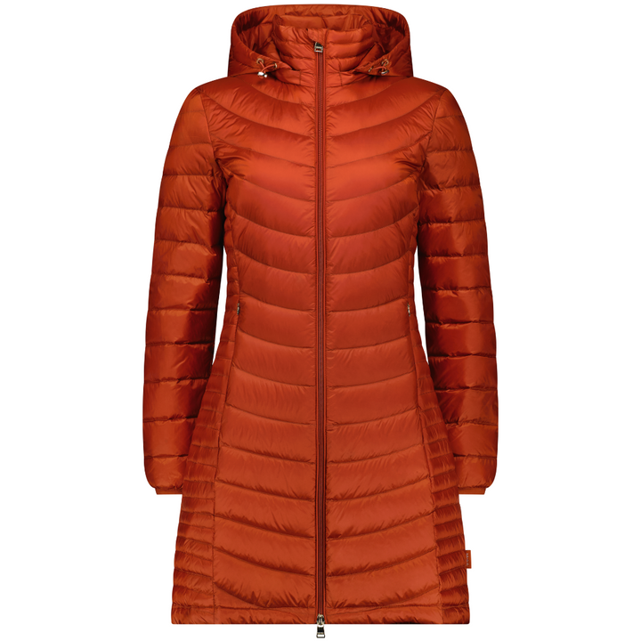 Womens Judy Packable Coat - Intense Rust