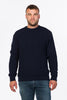 Mens Backyard Fisherman Sweater Navy MS1526