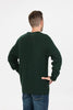 Mens Backyard Fisherman Sweater Racing Green MS1526