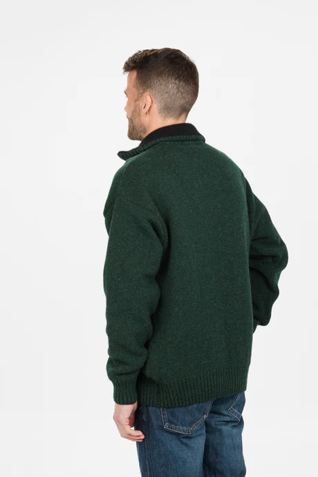 Mens Tasman Half Zip Racing Green MS1645