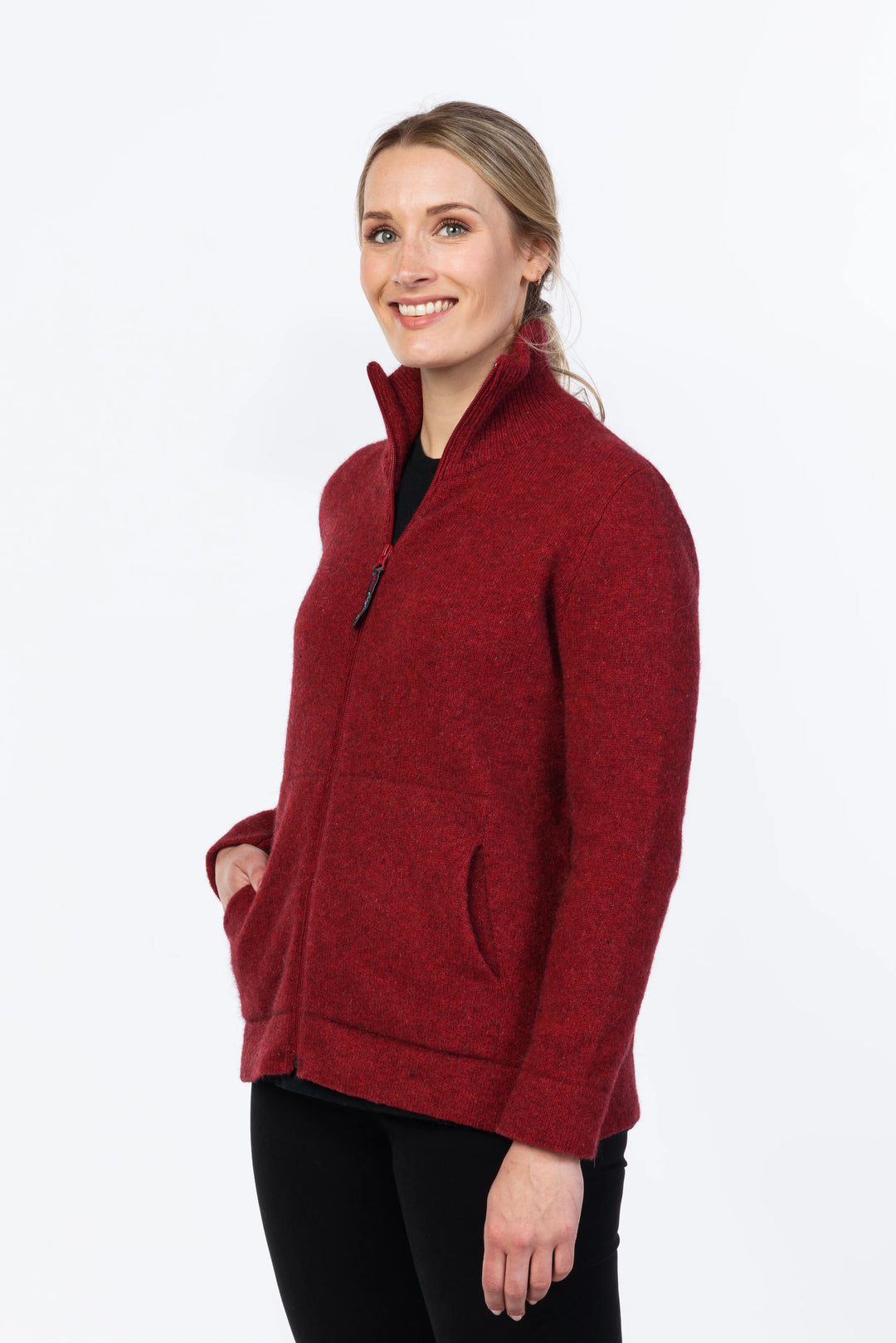 Womens Eco Jacket Berry MS4053