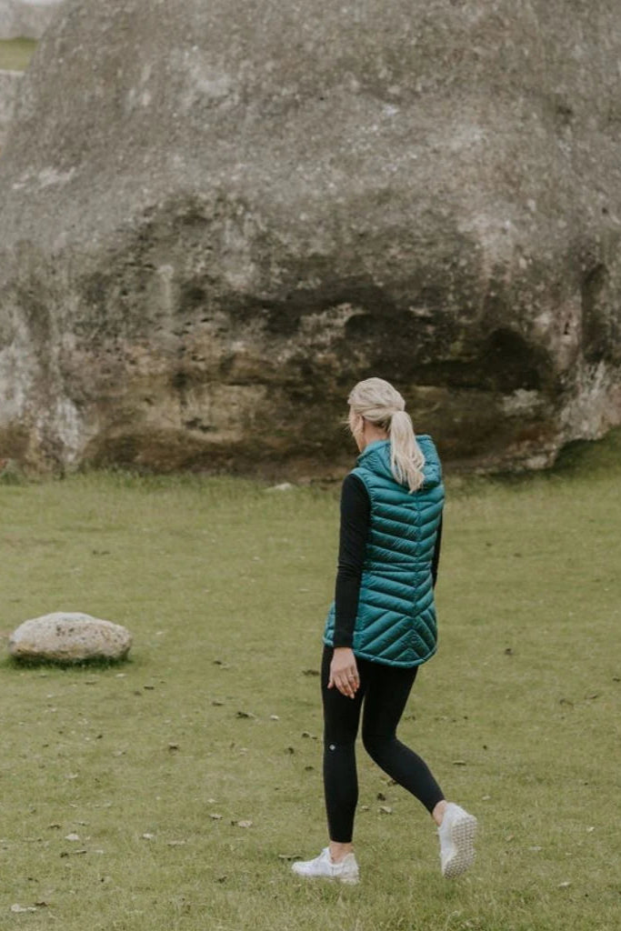 Womens Mary Claire Vest - Empire Teal