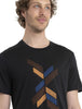 Mens 125 Cool-Lite™ Merino Sphere II Short Sleeve Tee Levels Black 0A56QE