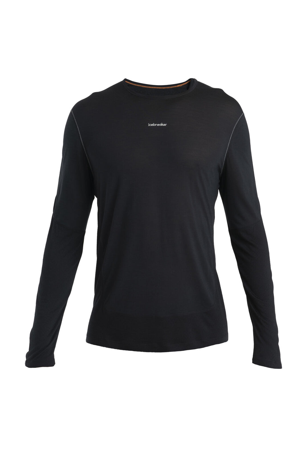 Mens 125 ZoneKnit™ Merino Blend Energy Wind LS Tee Black 0A56W8
